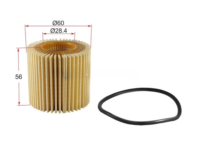 Фильтр масляный (картридж) TOYOTA COROLLA BELTA AURIS BB PASSO PROBOX 1NRFE 2NRFKE 1KRFE K3VE, SAT ST-04152-40060