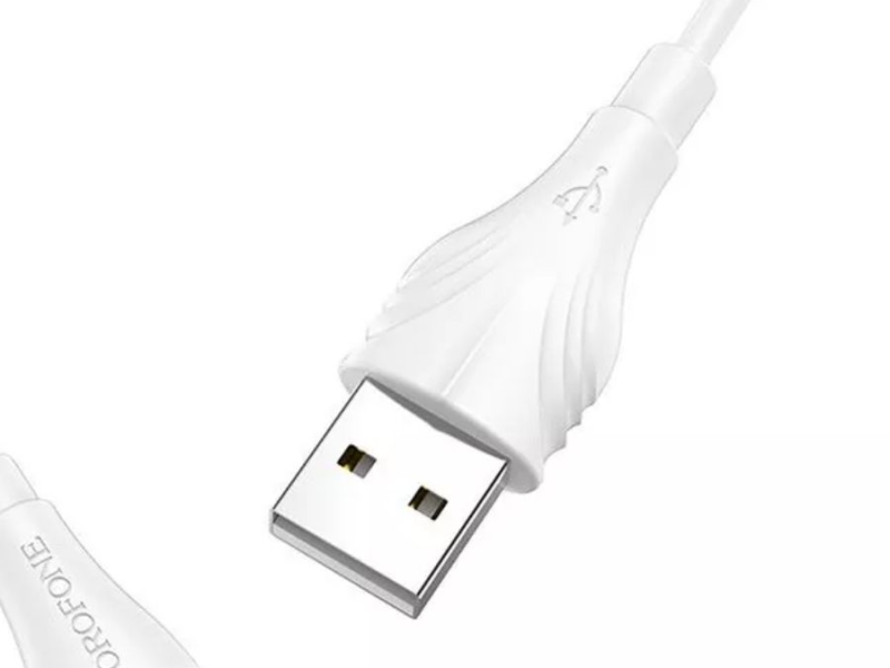 Кабель USB TYPE-C 2.0M, BOROFONE BX18, белый