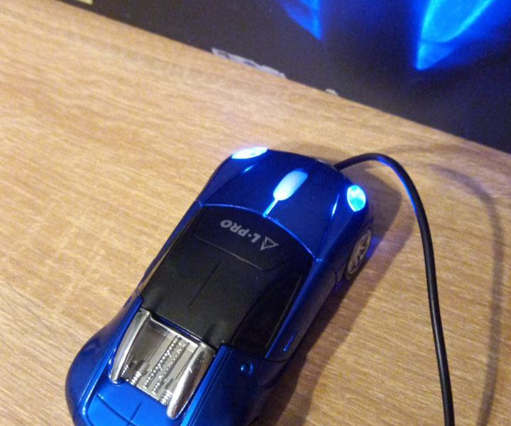 Мышь проводная L-PRO ZL-66 Bugatti, оптика, USB, 3 клавиши