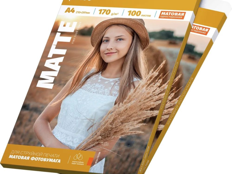 Фотобумага А4 Perfeo 170 г/м2 матовая 100л (PF-MTA4-170/100)
